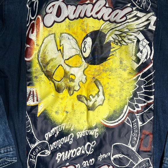 DRMLND Denim Jacket Size 6XL MSRP $142 New with Tags - Picture 11 of 11